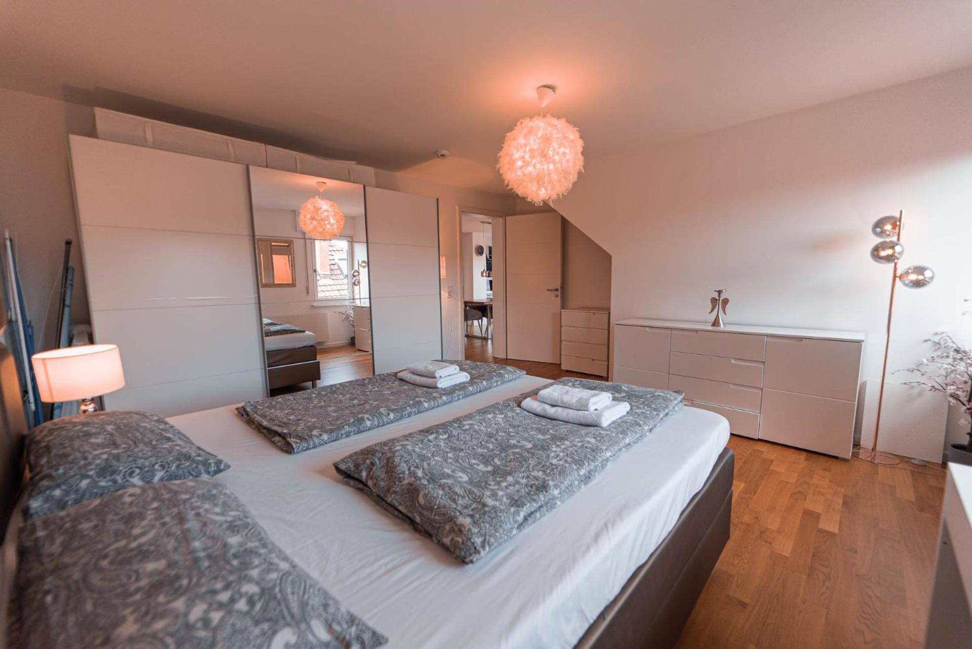 Luxurious Penthouse Leilighet Stuttgart Eksteriør bilde